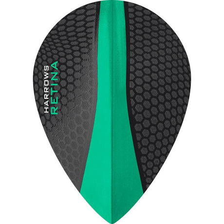 Harrows Retina Pear Jade Dart Flights main image on a white background.