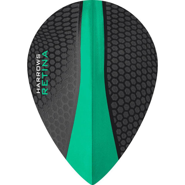 Harrows Retina Pear Jade Dart Flights main image on a white background.