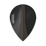 Harrows Retina Pear Smokey Dart Flights main product image showing the flight design and product contents