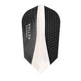 Harrows Retina Slim Clear Dart Flights main product image showing the flight design and product contents
