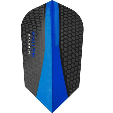Harrows Retina Slim Dark Blue Dart Flights main image on a white background.