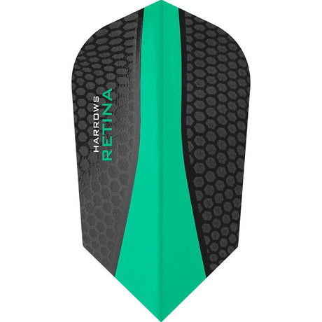 Harrows Retina Slim Jade Dart Flights main image on a white background.