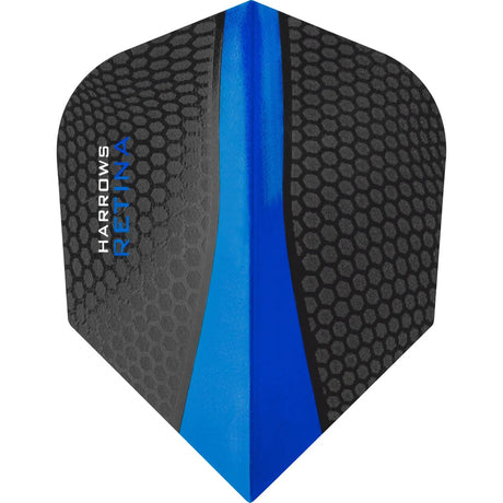 Harrows Retina Standard Dark Blue Dart Flights main image on a white background.