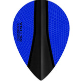 Harrows Retina X Pear Dark Blue Dart Flights main product image showing the flight design and product contents