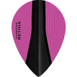 Harrows Retina X Pear Pink Dart Flights main product image showing the flight design and product contents