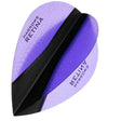 Harrows Retina X Pear Purple Dart Flights main product image showing the flight design and product contents