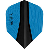 Harrows Retina X Standard Aqua Dart Flights main image on a white background.