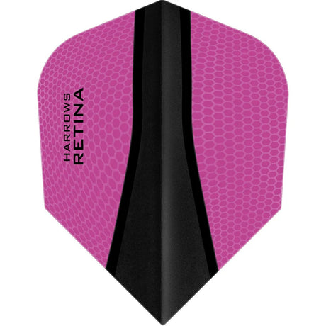 Harrows Retina X Standard Pink Dart Flights main image on a white background.