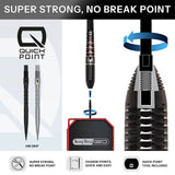 Harrow Ryan Searle Geo Quick Point 90% Tungsten Steel Tip Darts