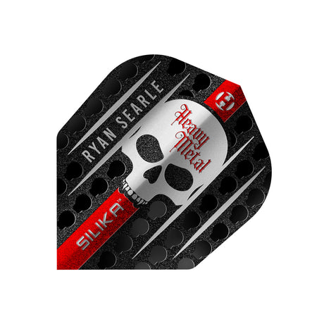Harrows Ryan Searle Series 3 No6 Silika Dart Flights main product image showing the flight design and product contents