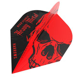 Harrows Ryan Searle Standard No6 Prime Dart Flights close up image highlighting flight texture, material, and print detail