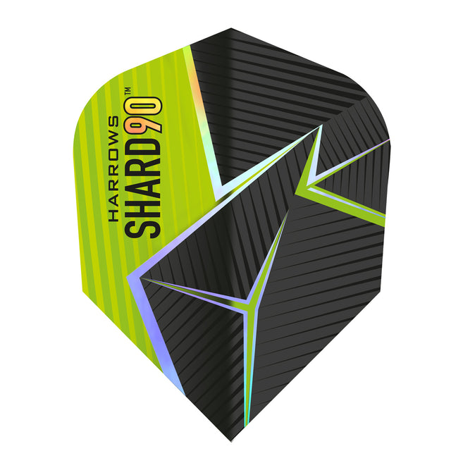 Harrows Shard Standard No6 Prime Dart Flights main product image showing the flight design and product contents