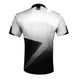 Harrows Shard White Dart Shirt rear view image showing the back design and shirt styling