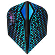 Harrows Silika Colourshift Blue Dart Flights main image on a white background.