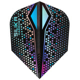 Harrows Silika Colourshift Silver Dart Flights main image on a white background.