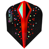Harrows Silika Colourshift Standard No6 Red Dart Flights main image on a white background.