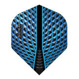 Silika No2 Standard Aqua Dart Flights by Harrows main product image on a white background.