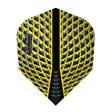 Silika No6 Standard Yellow Dart Flights by Harrows main product image on a white background.