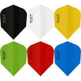 Harrows Silika Solid Standard No6 Dart Flights main product image showing the dart flights and product contents