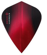 Harrows Sonic Kite Dart Flights 25 Sets main product image showing the flight design and product contents