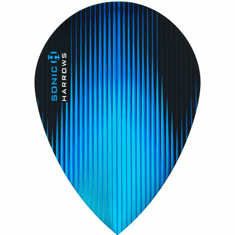 Harrows Sonic Pear Dart Flights 25 Sets main product image showing the flight design and product contents