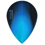 Harrows Sonic Pear Dart Flights 25 Sets main product image showing the flight design and product contents