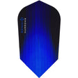 Harrows Sonic Slim Dark Blue Dart Flights main product image showing the flight design and product contents