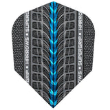 Harrows Supergrip Blue Dart Flights main image on a white background.