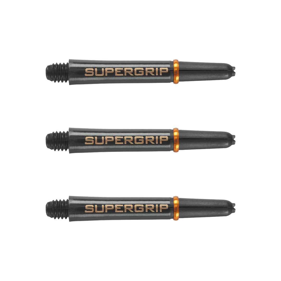 Harrows Supergrip Dart Stems Shafts Black Gold Short length variant image