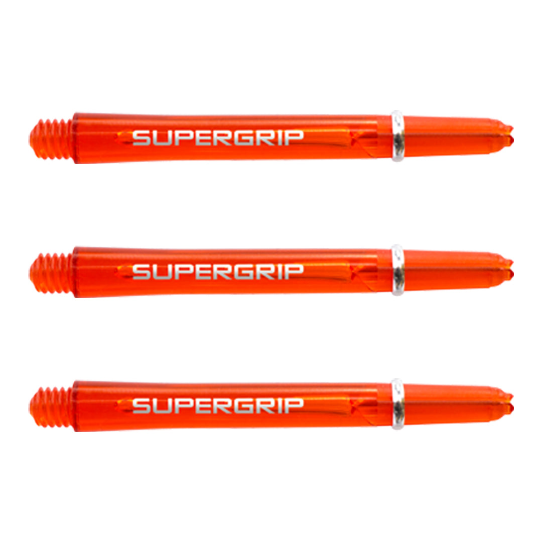 Harrows Supergrip Dart Stems Shafts Orange Medium length variant image