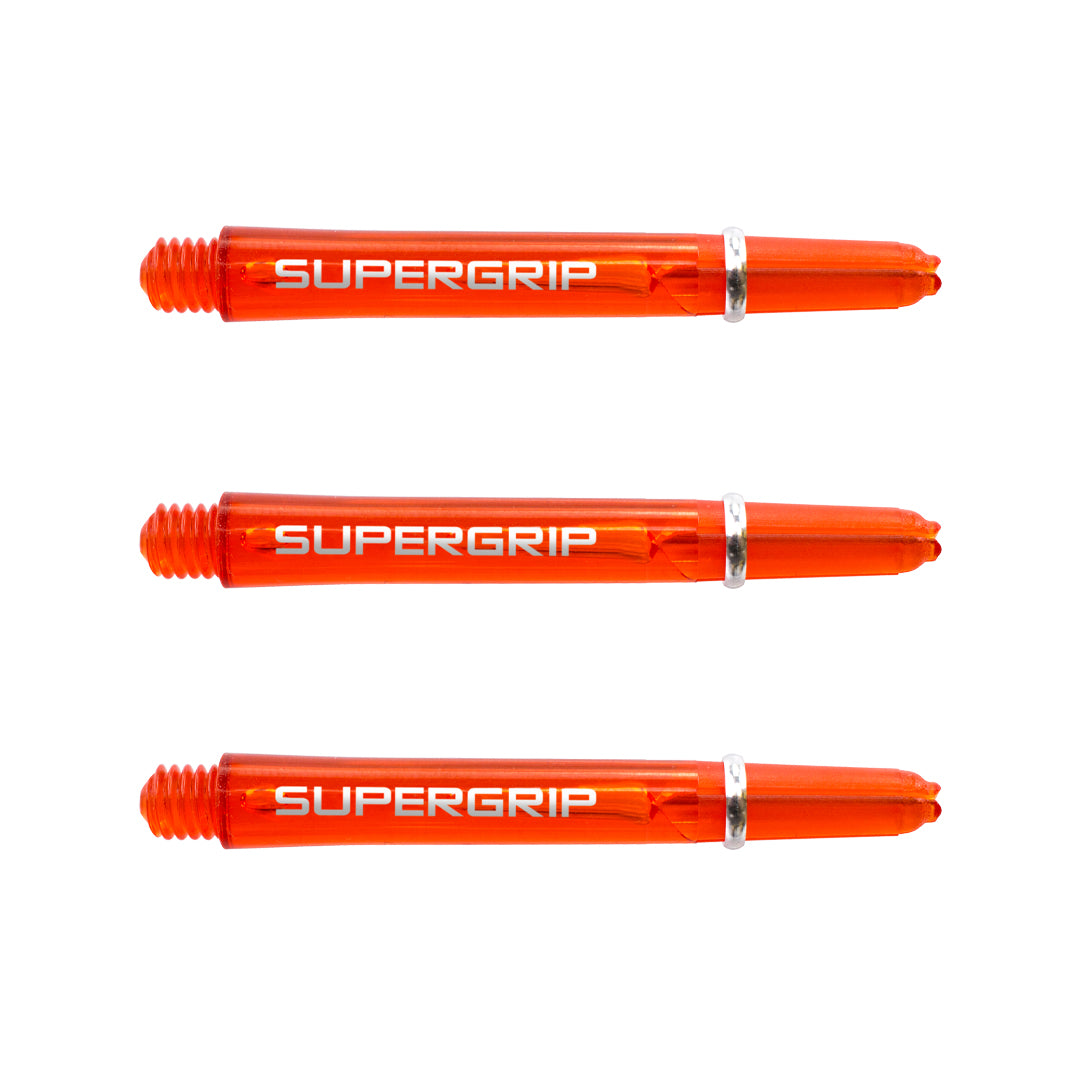 Harrows Supergrip Dart Stems Shafts Orange Midi length variant image
