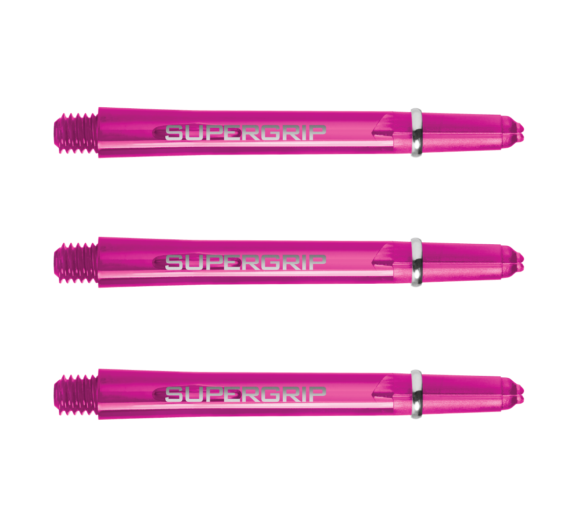 Harrows Supergrip Dart Stems Shafts Pink Medium length variant image