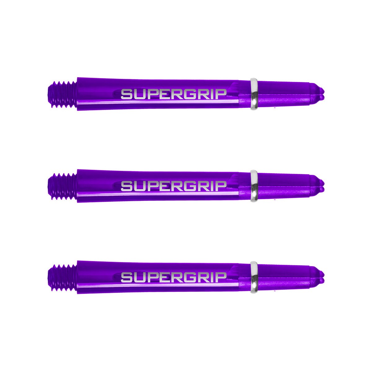 Harrows Supergrip Dart Stems Shafts Purple Midi length variant image