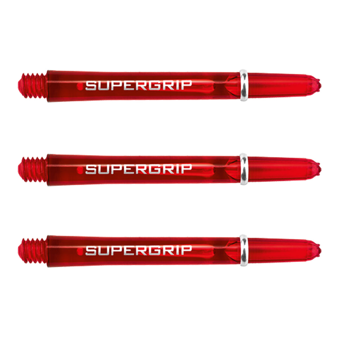 Harrows Supergrip Dart Stems Shafts Red Medium length variant image