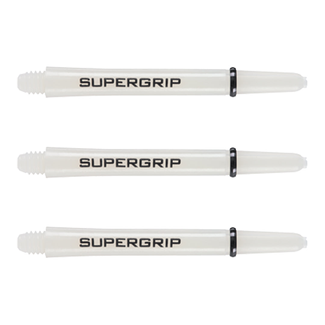 Harrows Supergrip Dart Stems Shafts White Medium length variant image