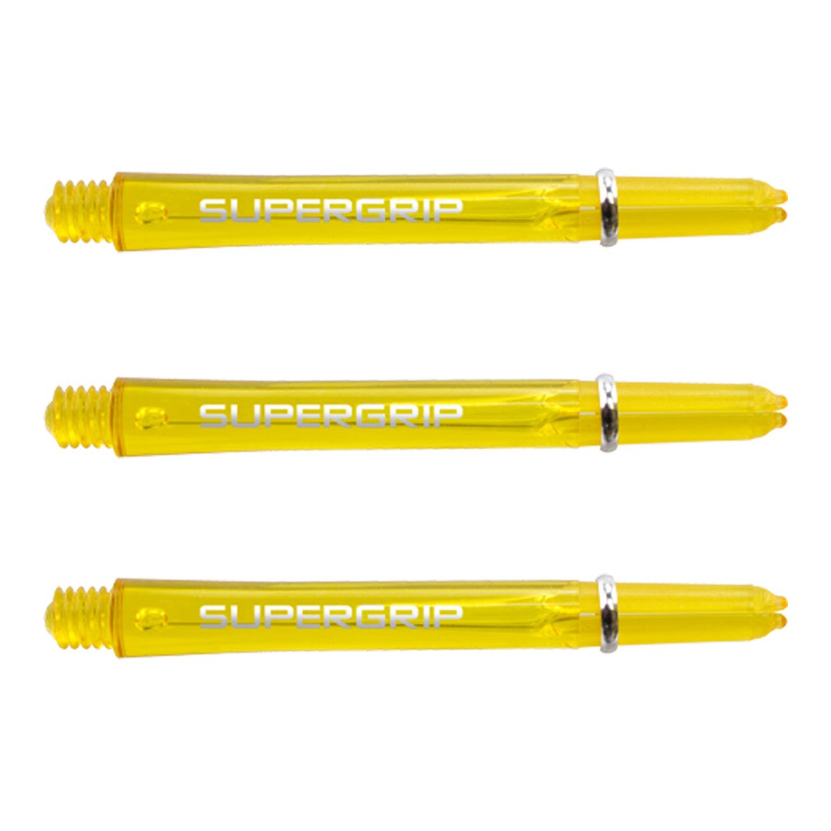 Harrows Supergrip Dart Stems Shafts Yellow Medium length variant image