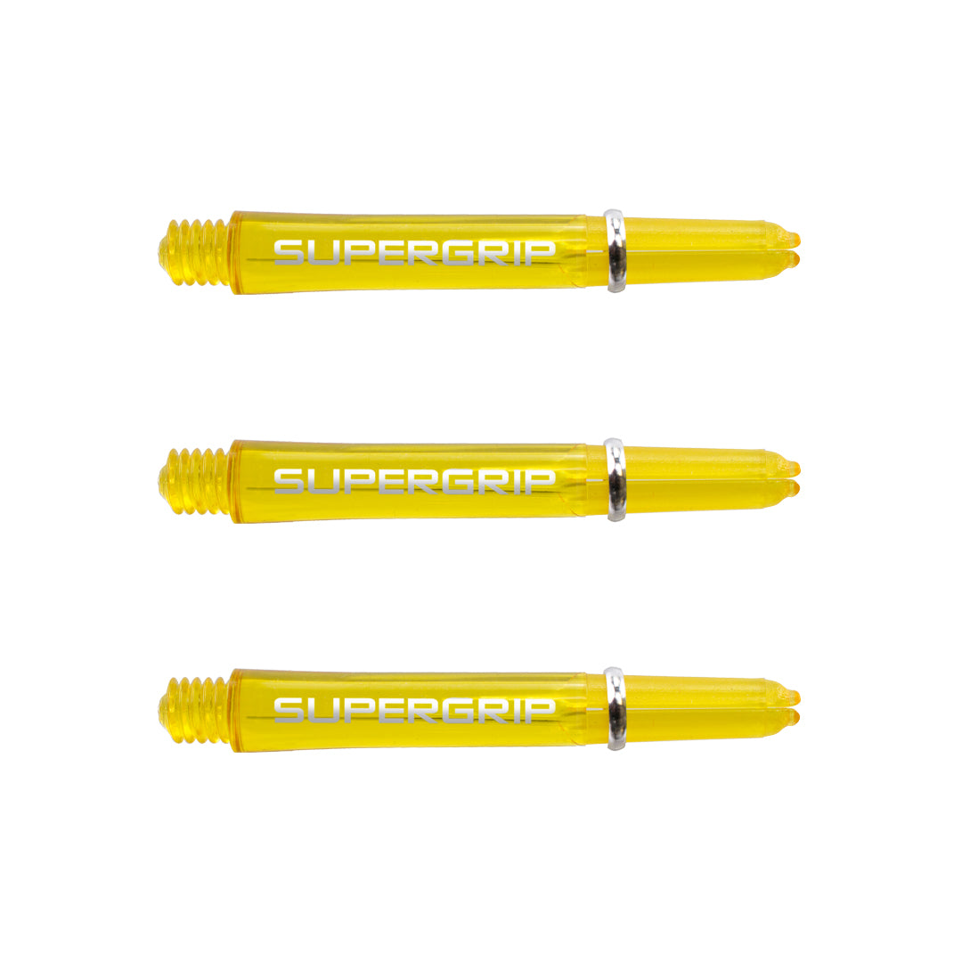Harrows Supergrip Dart Stems Shafts Yellow Short length variant image