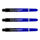 Harrows Supergrip Fusion Dart Stems Shafts Blue Medium length variant image