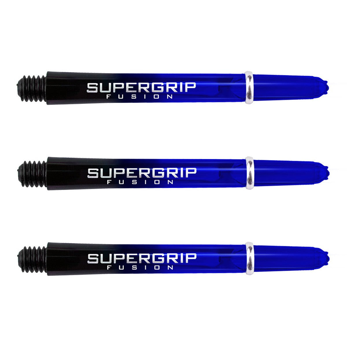 Harrows Supergrip Fusion Dart Stems Shafts Blue Medium length variant image