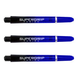 Harrows Supergrip Fusion Dart Stems Shafts Blue Medium length variant image