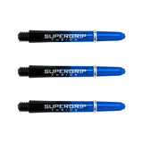 Harrows Supergrip Fusion Dart Stems Shafts Blue Midi length variant image