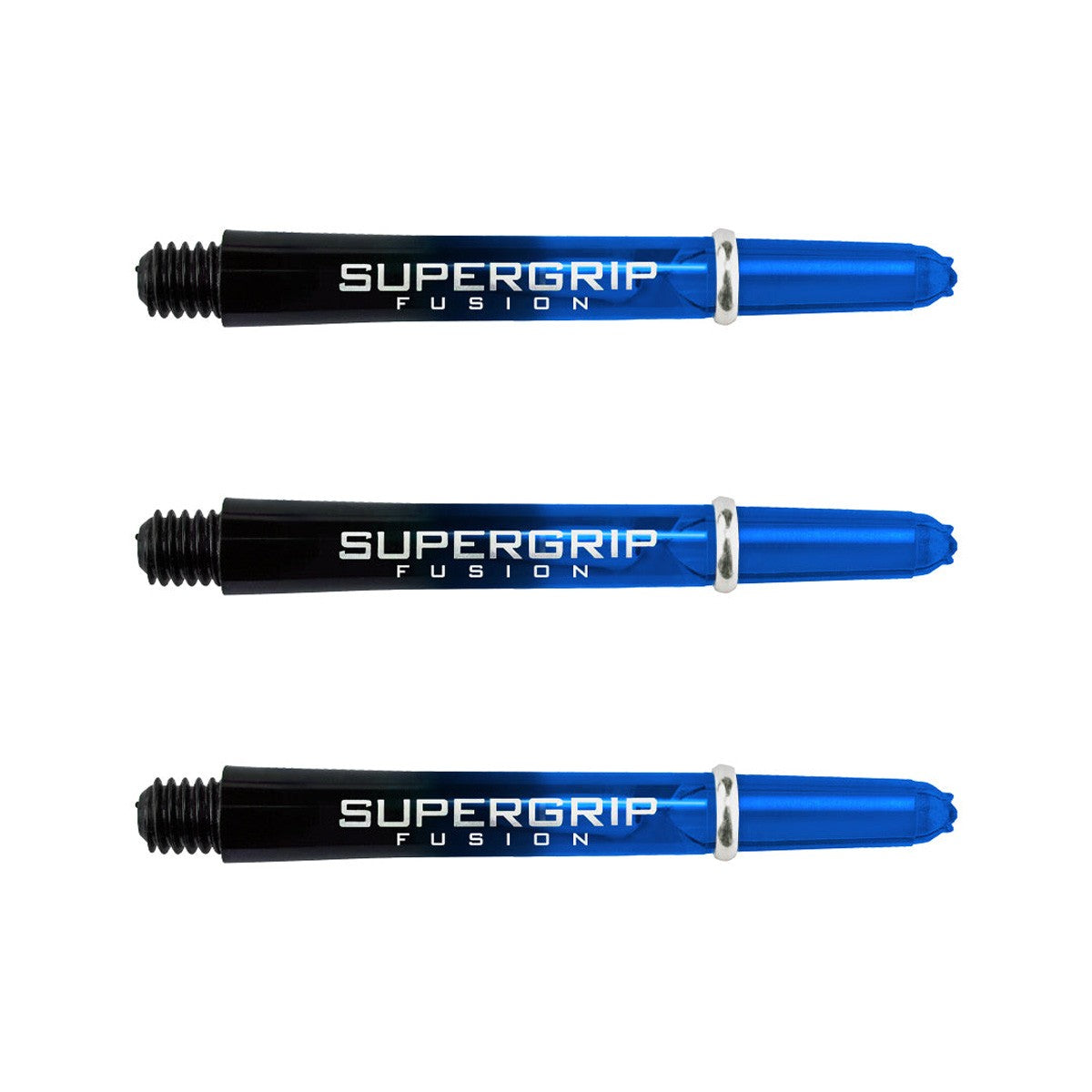 Harrows Supergrip Fusion Dart Stems Shafts Blue Midi length variant image