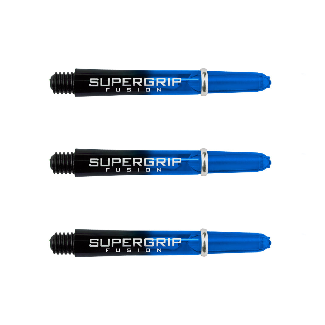 Harrows Supergrip Fusion Dart Stems Shafts Blue Short length variant image