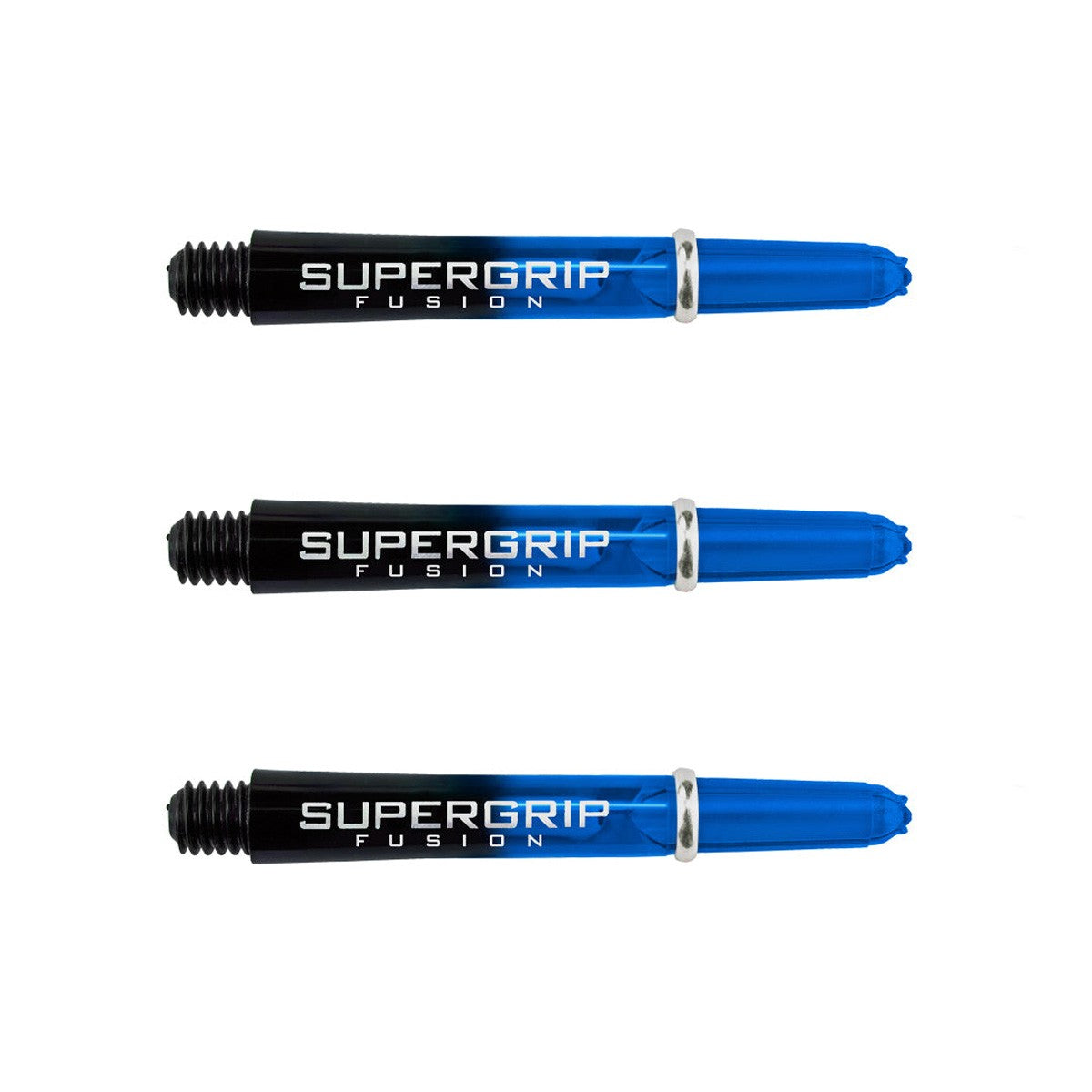 Harrows Supergrip Fusion Dart Stems Shafts Blue Short length variant image