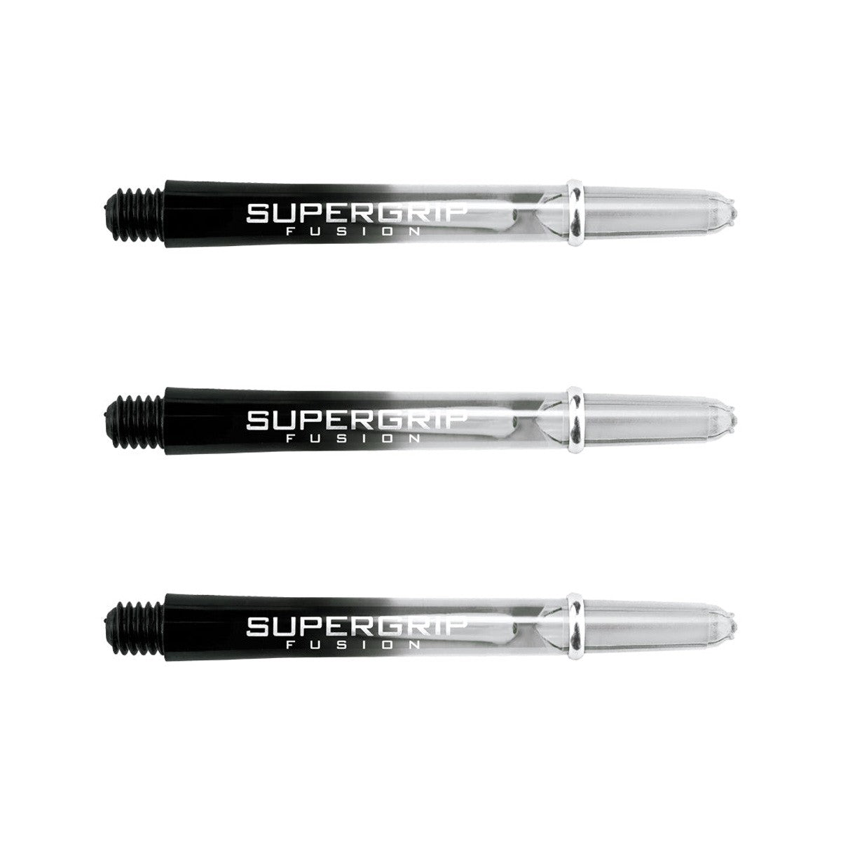 Harrows Supergrip Fusion Dart Stems Shafts Clear Midi length variant image
