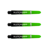 Harrows Supergrip Fusion Dart Stems Shafts Green Short length variant image