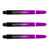 Harrows Supergrip Fusion Dart Stems Shafts Purple Medium length variant image
