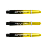 Harrows Supergrip Fusion Dart Stems Shafts Yellow Midi length variant image