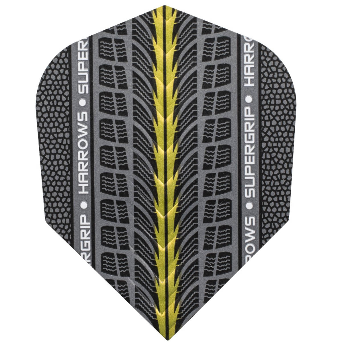 Harrows Supergrip Gold Dart Flights main image on a white background.