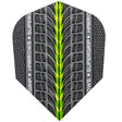 Harrows Supergrip Green Dart Flights main image on a white background.